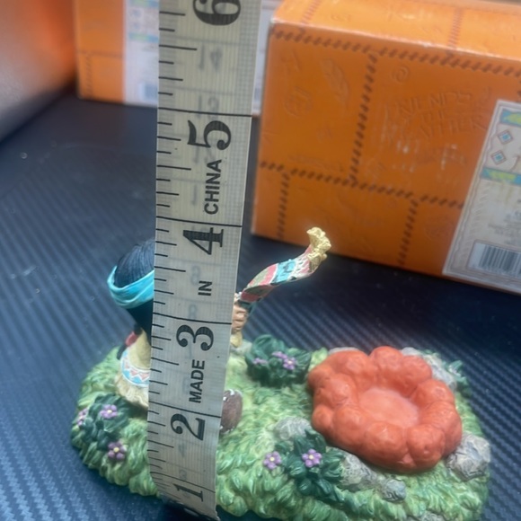 Rare Vintage 1996 Enesco Friends of a Feather Incense burner Figurine  #188298 - Picture 7 of 8